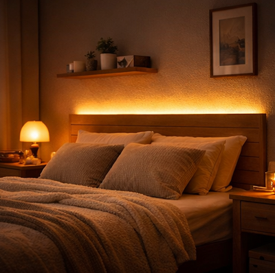 🌙 Warm Ambience LED Strip (3000K–4000K)